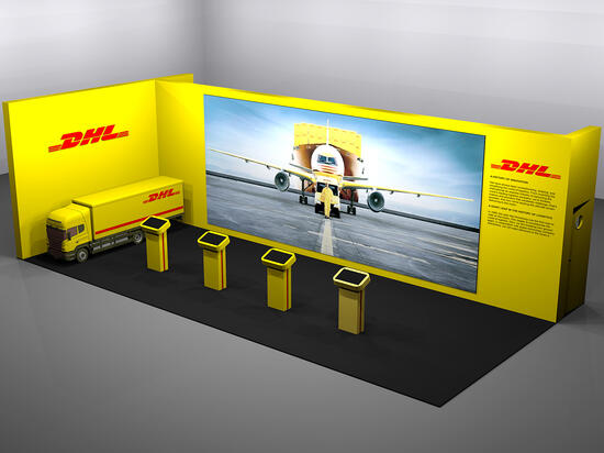 DHL Exhibition Stand